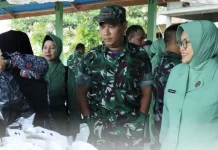 jelang Lebaran, Kodim 1505/Tidore Gelar Bazar Ramadan