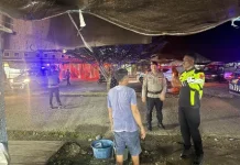 Polres Halteng Gelar Patroli Blue Ligth jelang Idul Fitri