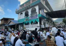 Polisi Amankan Salat Id Muhammadiyah di Ternate, Haltim dan Halteng