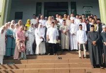 Salat Id Warga Muhammadiyah di Masjid UMMU berjalan Khidmat