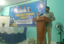 Kursus Wasit C2 Digelar di Haltim, KONI Tekankan Profesionalisme