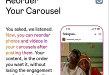 Instagram Rilis Fitur Edit Urutan Carousel