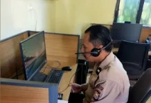 SPKT Polres Halbar Terima Laporan Masyarakat dari Layanan 110