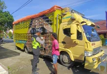 Sat Lantas Polres Haltim Gencarkan Sosialisasi Kamseltibcarlantas