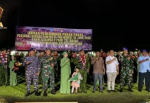 Penerimaan Purna Tugas Satgas PAMTAS RI–PNG