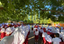 Hari Pertama Sekolah, Balai Bahasa Maluku Utara Kolaborasi dengan SD Negeri Sofifi