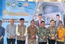 Peresmian Gedung Logistik Unkhair Perkuat Layanan Kampus