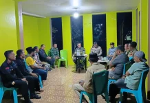 Danrem 152/Baabullah Temui Tokoh Masyarakat  Dua Desa di Patani