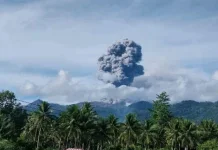 Letusan Gunung Dukono dalam Sehari Terjadi 83 kali