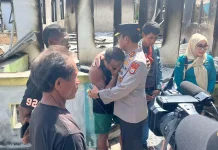 Kapolda Malut Ajak Masyarakat Patani Barat Kembali Rajut Persaudaraan