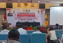 Ketua Umum PBTI Membuka Musprovlub TI Maluku Utara