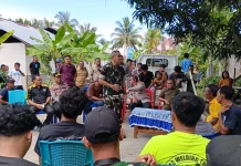Danrem 152/Baabullah dan Kapolda Malut Berikan Pengarahan kepada Warga Sibenpopo