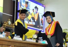 676 Mahasiswa Unkhair Diwisuda, Rektor Berpesan Ciptakan Peluang Kerja