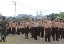 Bangun Karakter Generasi Muda, Kodim 1501/Ternate Gelar Persami KKRI