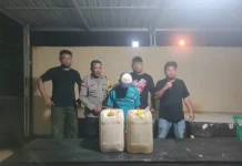 Puluhan Liter Miras dan Pemilik Diamankan Polsek Ternate Utara