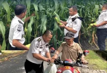 Sambut HBP ke-62, Lapas Ternate Berbagi Paket Pangan ke Masyarakat