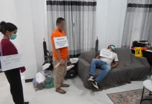 16 Adegan Diperagakan Oknum Brimob Pukul Istri di Kediaman