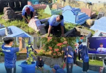 Lapas Ternate Gelar Aksi Bersih-Bersih dalam Rangka HBP ke-62