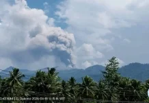 Gunung Dukono Kembali Erupsi Setinggi 1.000 Meter