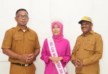 Pemda Sula Dukung Amelia Taher ke Miss Hijab Nasional