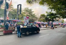 Penertiban Pedagang pasar Hiegienis Kembalikan Fungsi Lahan Parkir