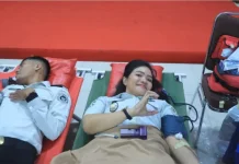 Kegiatan Donor Darah Meriahkan Hari Bakti Pemasyarakatan Ke-62