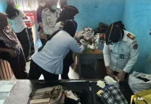 Lapas Tobelo Bersama Tni/Polri Laksanakan Pengeledahan Blok Hunian WBP