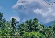 Gunung Dukono Alami Erupsi Setinggi 1.300 Meter