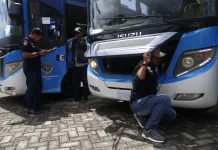 Ramp Check Bus JCH Malut 2026, Dua Unit Diminta Perbaikan