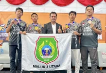 Finish Ranking 7 Kerjunas 2026, Taekwondo Malut Ukir Sejarah Baru