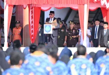 HUT Pemkot, Wali Kota Soroti Sampah dan Penataan Pasar