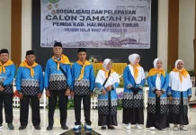 Air Mata Haru Iringi Pelepasan 9 JCH Haltim menuju Tanah Suci