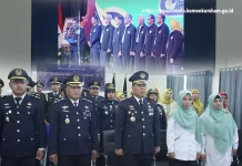 Lapas Tobelo Ikuti Tasyukuran HBP ke-62 Secara Virtual
