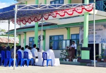Bupati Haltim Resmikan Mushollah Al Idris di Kantor Kemenag
