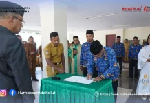 Pemkab Halut Rotasi 14 Pejabat, Sekda Tekankan Kinerja ASN