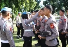 Operasi Gaktibplin Propam Polda Malut Tingkatkan Disiplin Personel