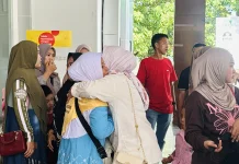 Suasana Haru Iringi Kedatangan JCH di Asrama Haji Ternate