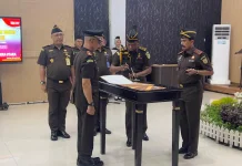 Kajati Pesan 6 Perubahan saat Pelantikan Aspidsus dan Kajari Halut