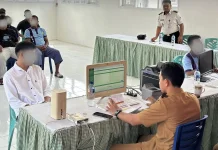 Pelayanan Perekaman e-KTP Warga Binaan Lapas Tobelo Berjalan Lancar