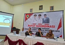 Sinergi Desa Jadi Kunci, Sekda Halteng Buka Rakor Pemerintah