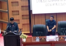 Bupati Haltim Sampaikan LKPJ 2025 di Sidang Paripurna DPRD