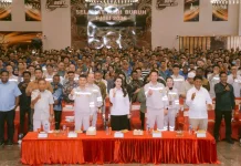 Bupati Haltim Hadiri IWIP Award Ke-4 pada May Day 2026