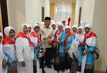 Wali Kota Ternate Tinjau JCH di Embarkasi Sudiang Makassar