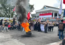 Ratusan Mahasiswa Aksi May Day Soroti Kesejahtraan Buruh