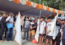 Wabup Sula Lepas Peserta Gabalil Hai Sua