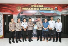Wakapolda Malut Terima Tim Puslitbang Polri Bahas Tipidkor