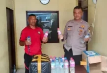 Polres Sula Amankan Puluhan Botol  Minuman Keras