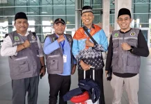 JCH Malut yang Tertunda Didampingi Langsung Kakanwil Kemenhaj ke Makassar