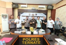 Polres Ternate Terima Tim Puslitbang Polri Bahas Tipidkor