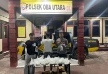 Polsek Oba Utara amankan 40 kantong miras ilegal